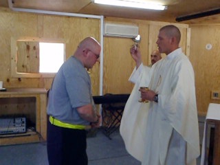 Mass at FOB Sharana
