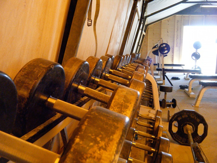 At Kushamond: "Hey, those weights aren't going to lift themselves..."